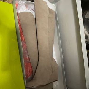 Sole Society suede boots